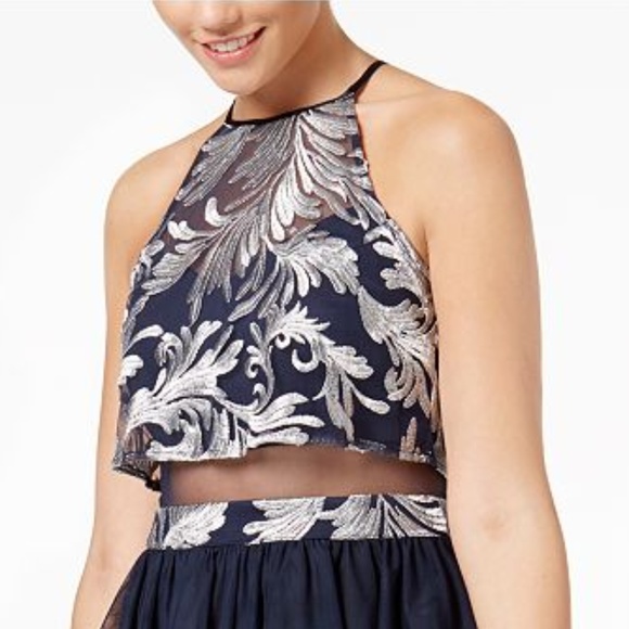 Teeze Me Juniors Popover Fit Flare Dress 13 - Picture 4 of 7